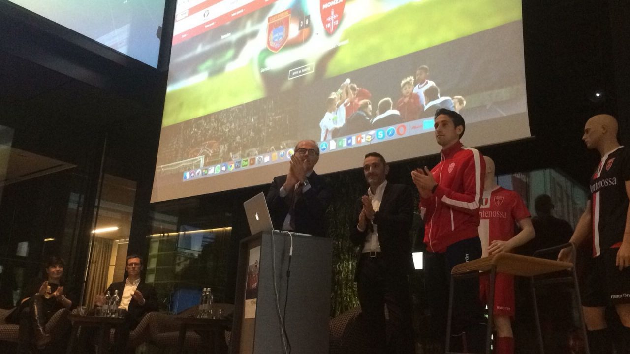 Monza calcio la presentazione del nuovo sito