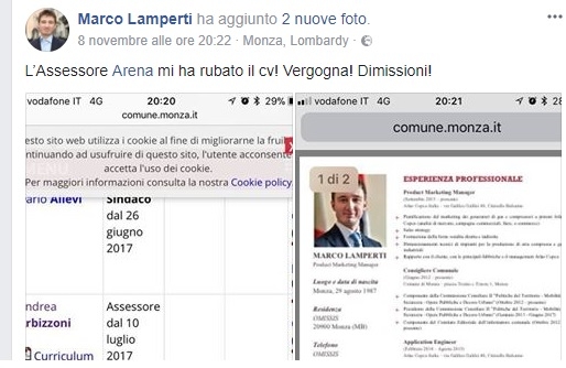 Assessore leghista diventa fervente democratico