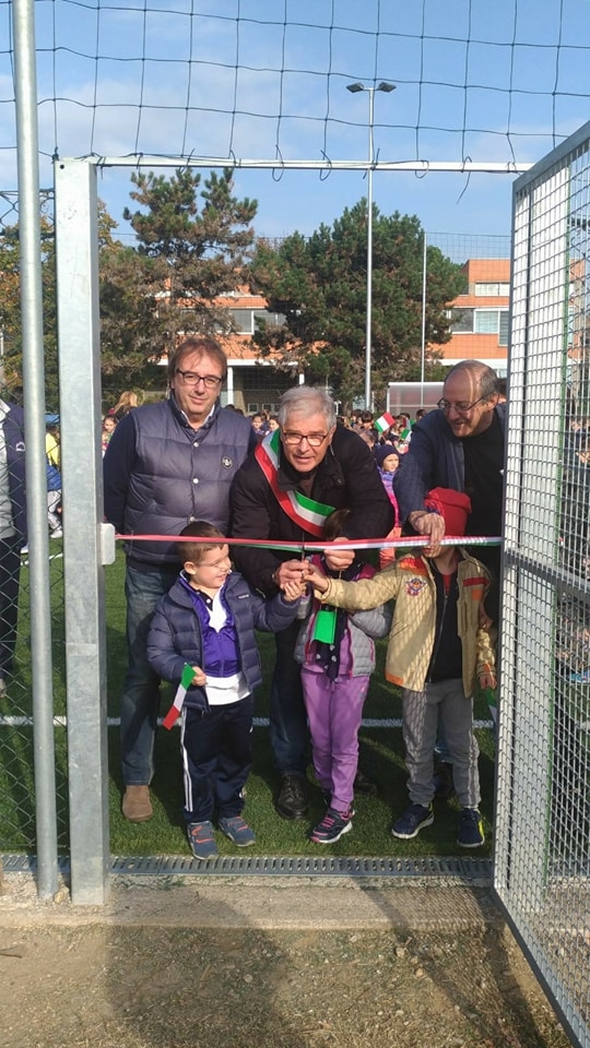 A Cesano un campetto di calcio per le scuole