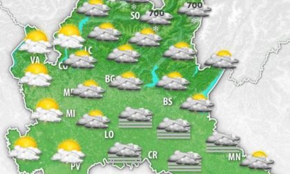Meteo in Brianza temperature in calo da venerdì