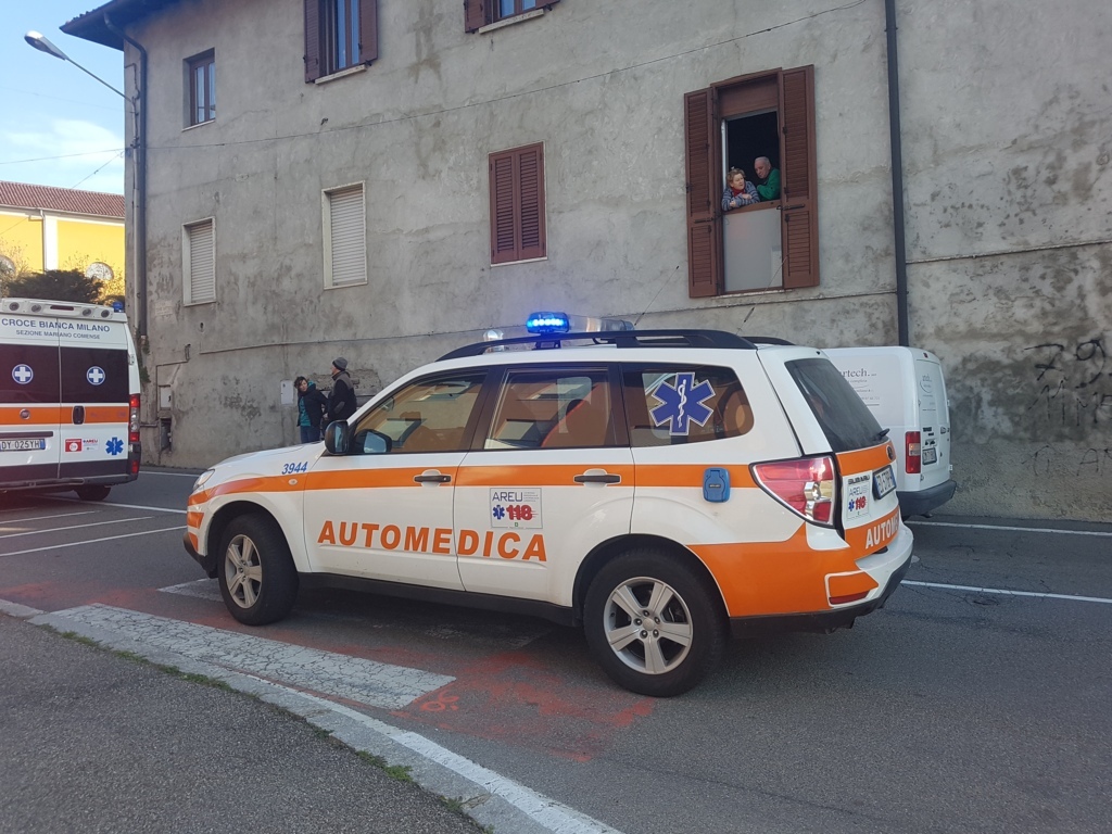 Malore per strada