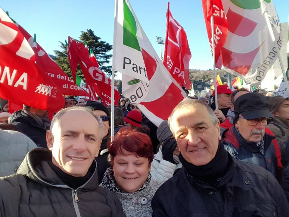 Corteo antifascista:  tra i sindaci presenti a Como anche quello di Besana, Veduggio e Seveso