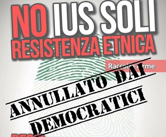 Forza Nuova sfida il sindaco: in piazza senza autorizzazione contro lo Ius soli