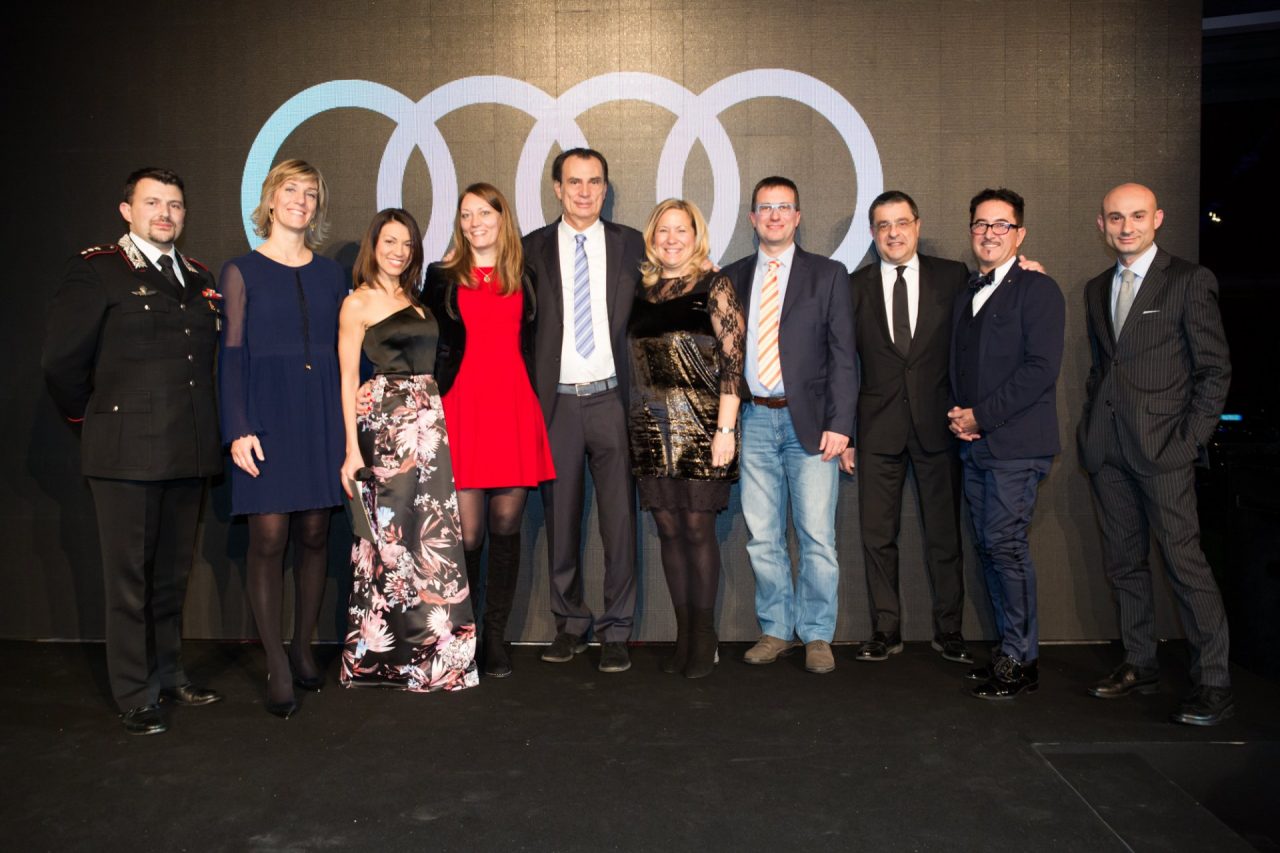 Pirola presenta la nuova A8 tra gli ospiti Jury Chechi