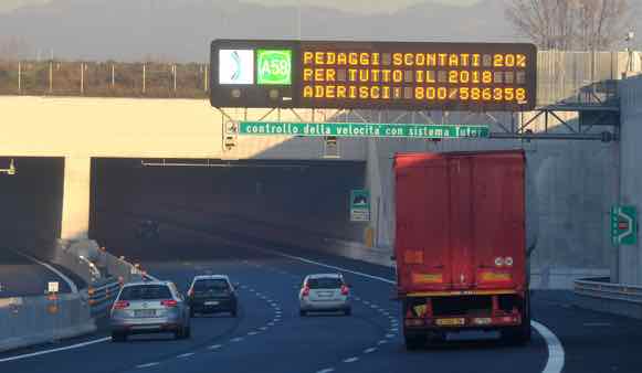 Pedaggi A58-TEEM sconti rinnovati fino al 31 dicembre 2018