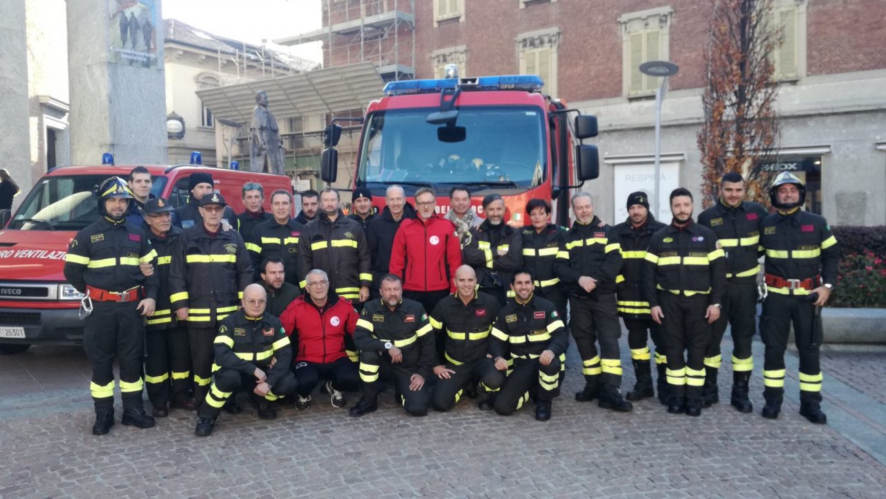 I Vigili del fuoco festeggiano la patrona Santa Barbara