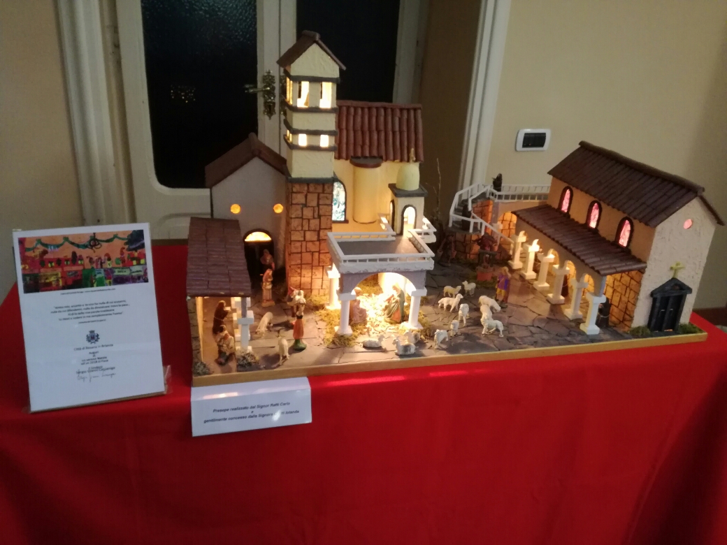 Presepe per ricordare un amico
