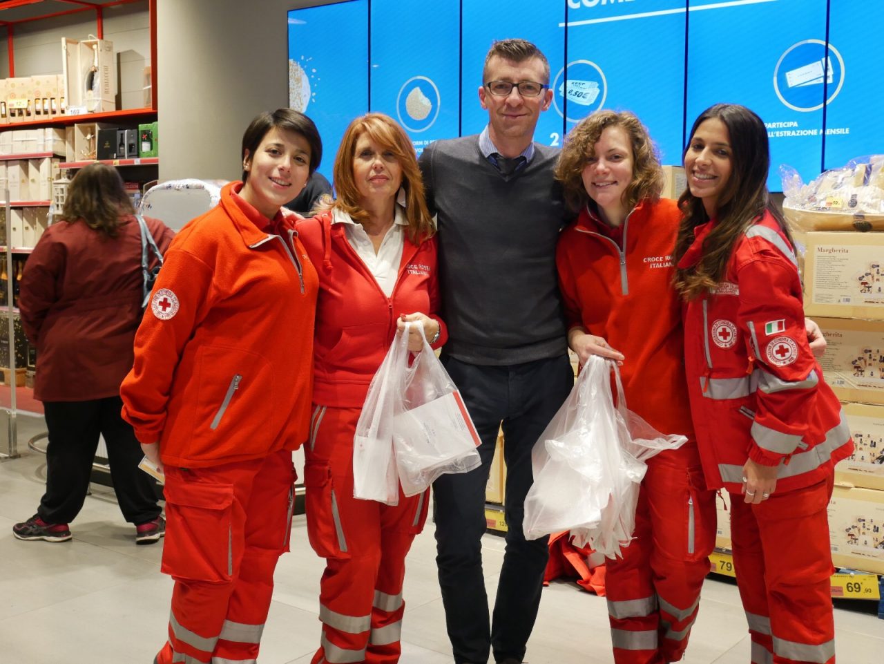 Croce Rossa Brugherio sostiene la Raccolta Alimentare