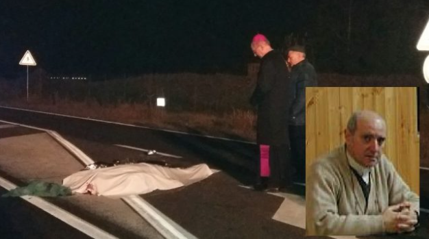 Padre Vito Groppelli investito e ucciso da un’auto FOTO VIDEO