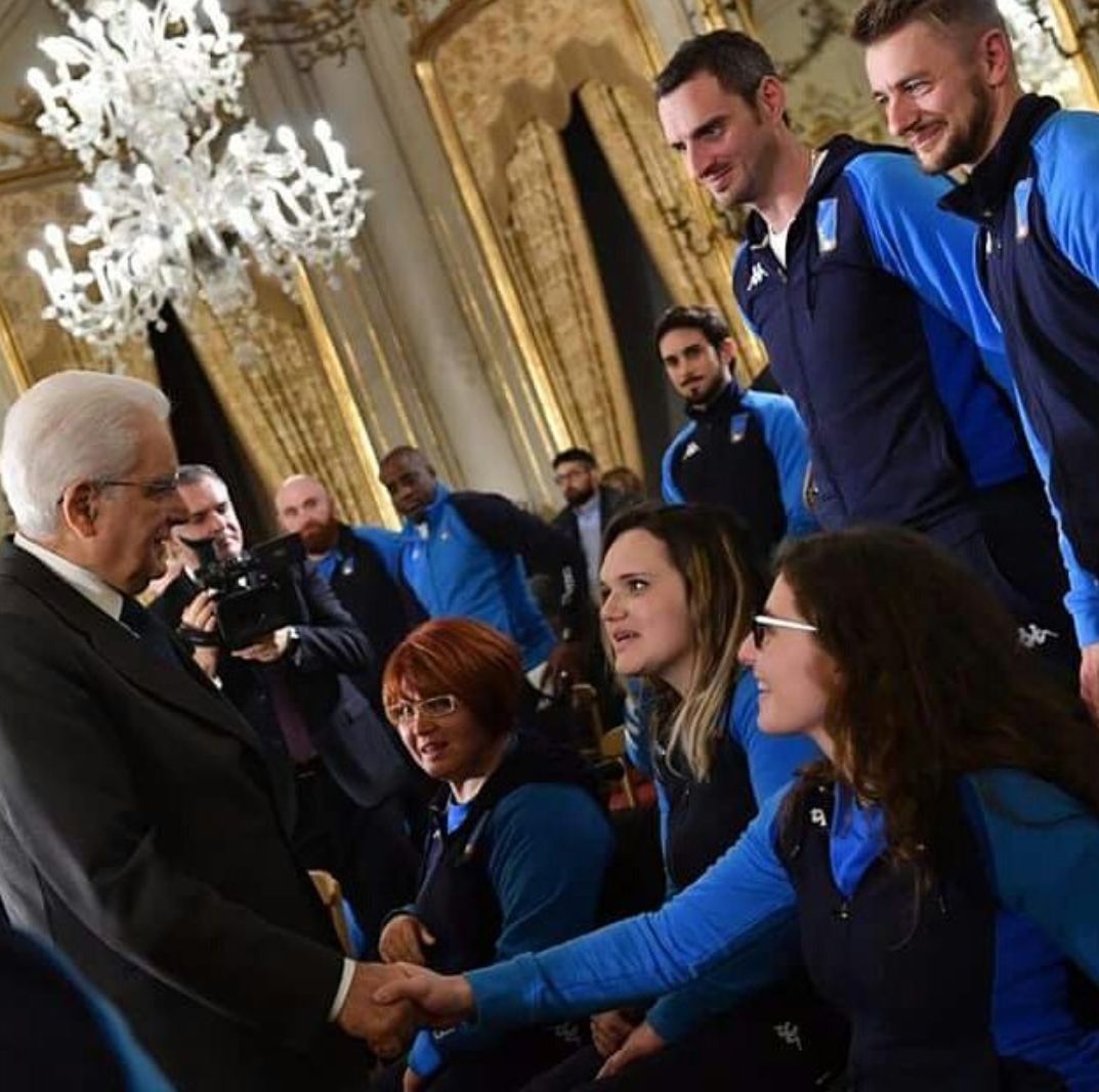 Incontra Mattarella: emozioni per Sofia Brunati