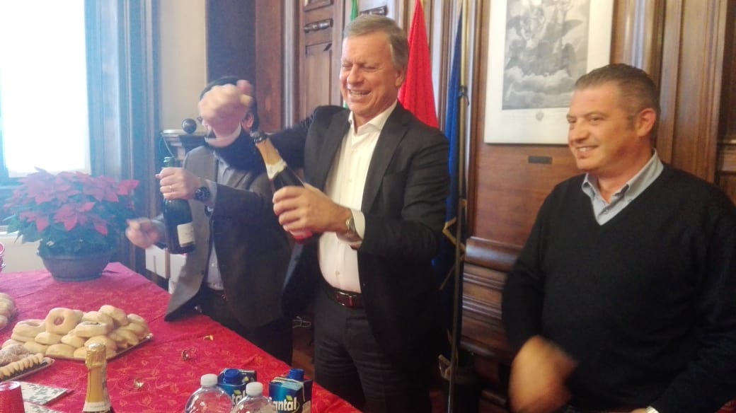 Gli auguri del sindaco Allevi