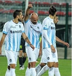 Salvatore Bruno calciatore Giana verso Giana-Monza
