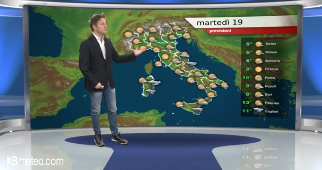 Meteo Brianza freddo artico e gelate diffuse