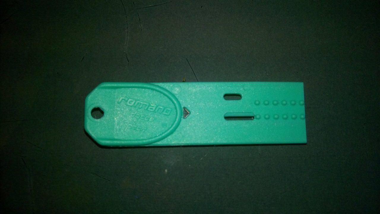 Doccia a pagamento con chiavetta magnetica
