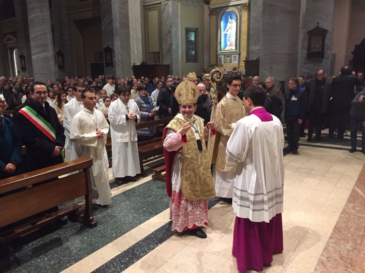 Arcivescovo Delpini a Brugherio per l’Epifania FOTO