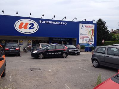 Rapina a mano armata al supermercato