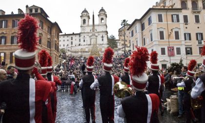 Elettrizzante parata a Roma per la Triuggio Marching Band