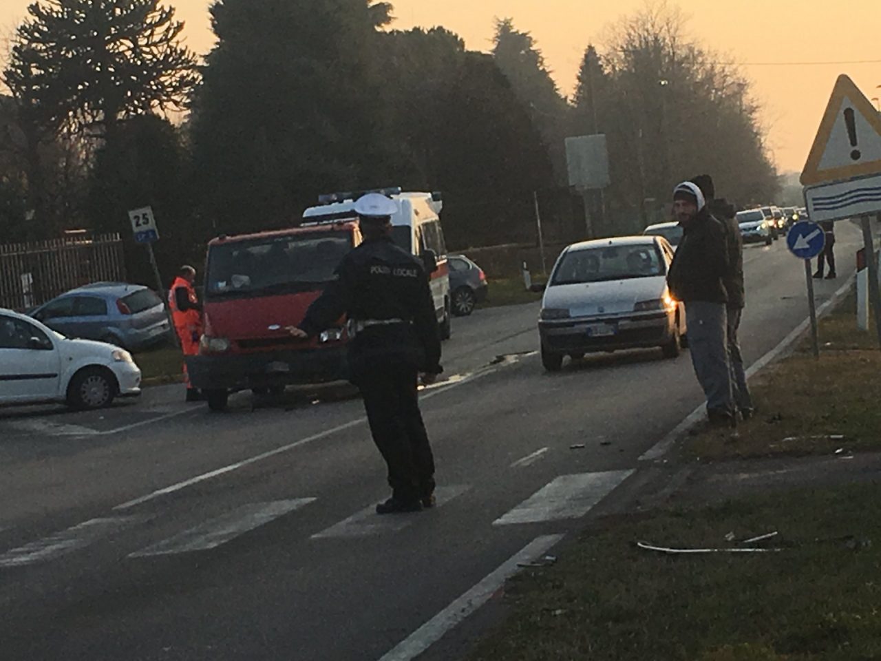 Incidente al solito incrocio di Ruginello
