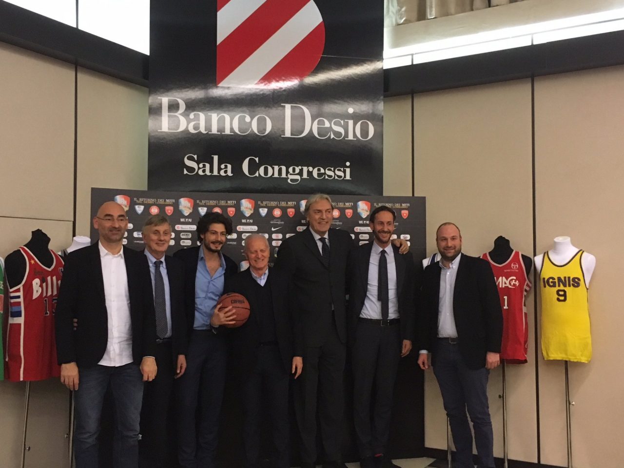 I Miti del Basket in campo a Desio