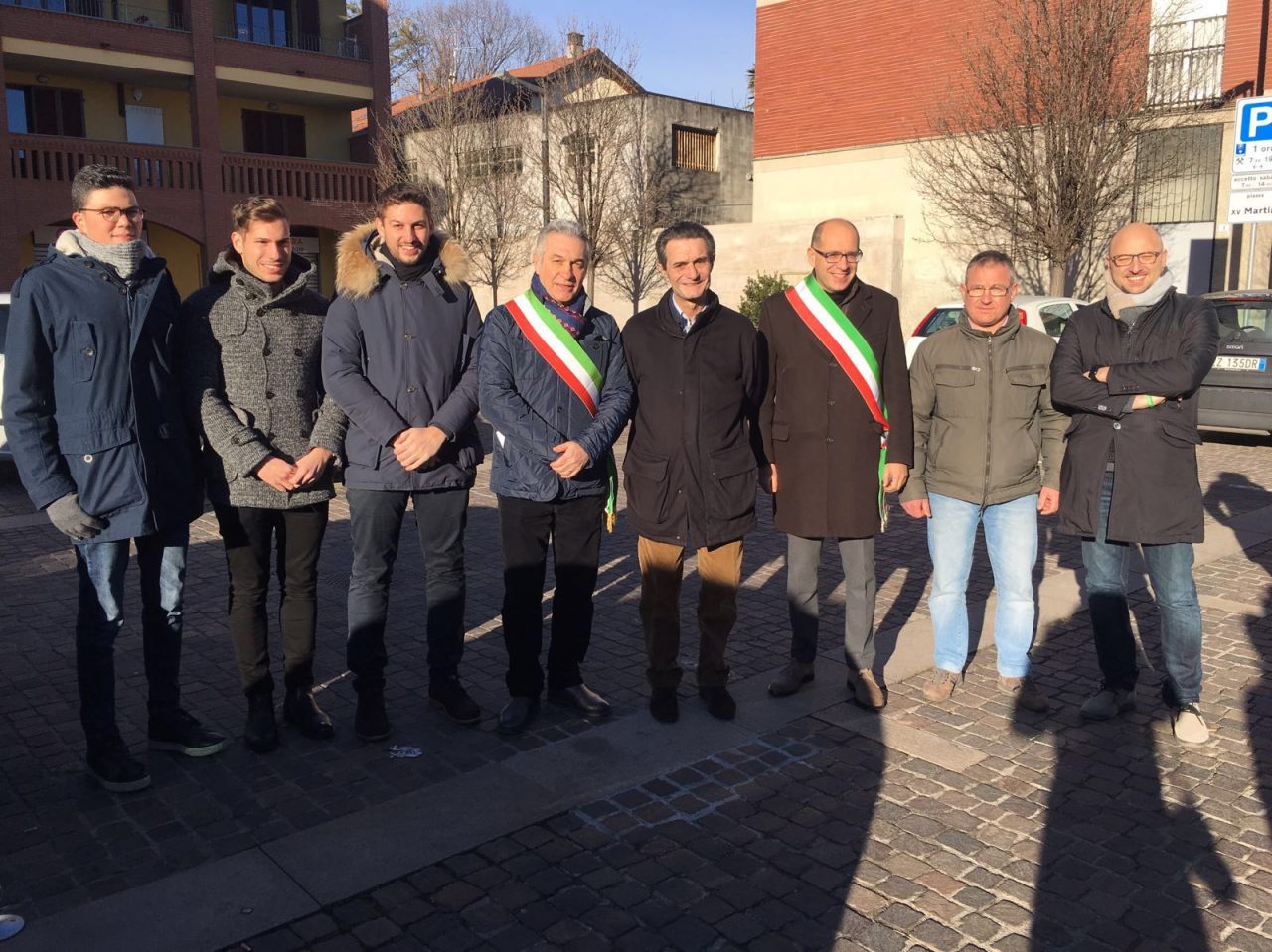 Attilio Fontana a Cornate