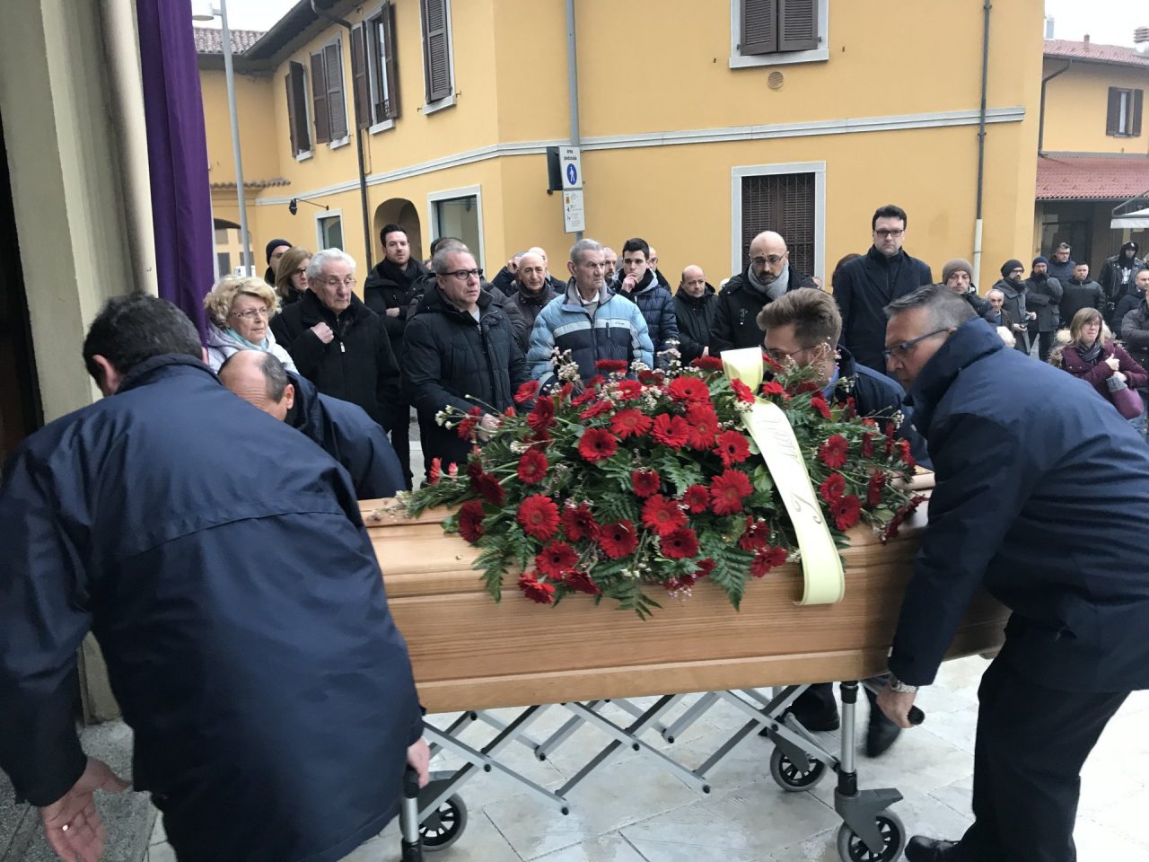 L’ultimo saluto a Marco Santamaria FOTO