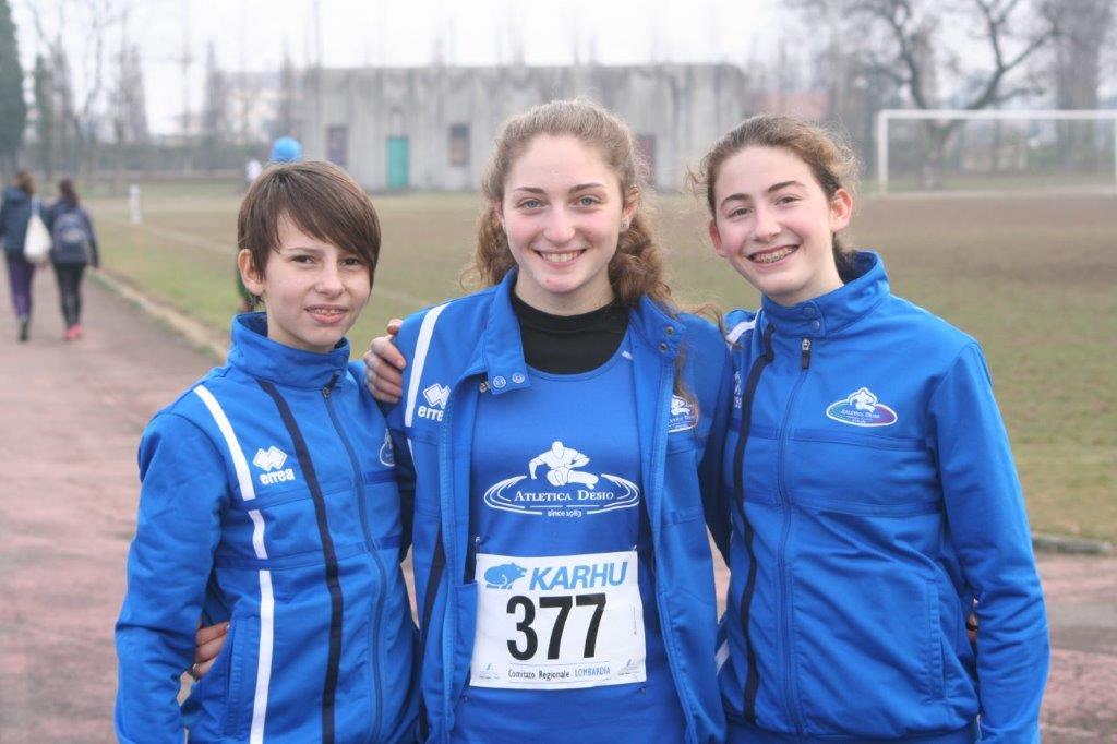 Le Allieve di Atletica Desio prime in Lombardia