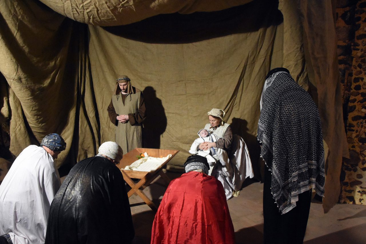 Presepe vivente ad Agliate LE FOTO