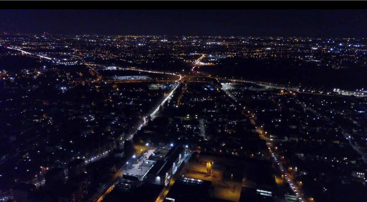 Traffico Valassina: il drone e la foto scattata ieri sera
