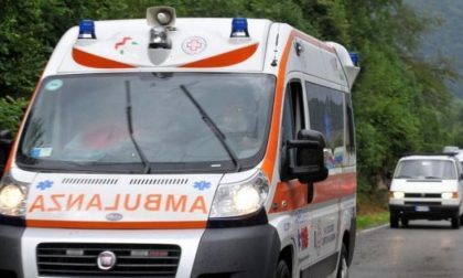Ribaltamento in Milano Meda 49enne in ospedale