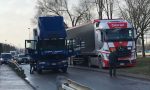 Camion in panne a Osnago, traffico in tilt in Brianza FOTO