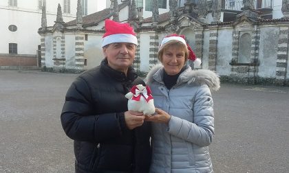 Babbo Natale consegna il contributo al Maria Letizia Verga