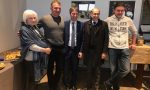 Fabrizio Sala in visita alla Frettoli e alla Pilot di Cornate