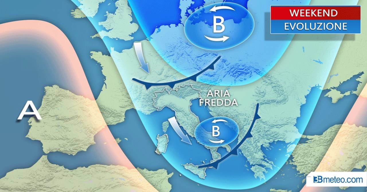 Meteo in Brianza: weekend freddo poi torna l’alta pressione