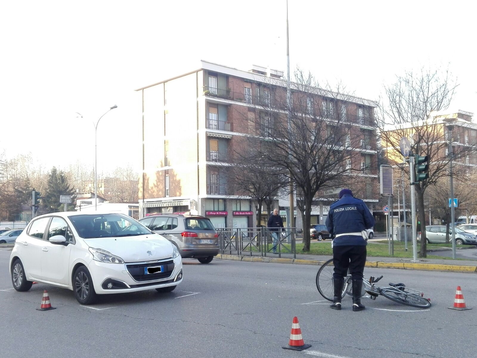 incidente in bicicletta a celle ligure