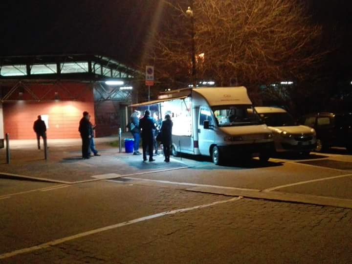 “Paninaro” parcheggiato nel posteggio dei disabili