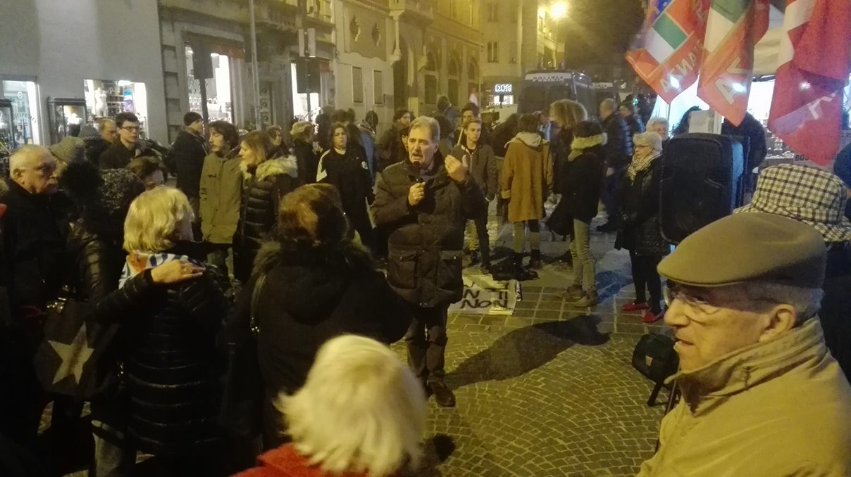 Convegno ultradestra, Binario 7 “blindato”