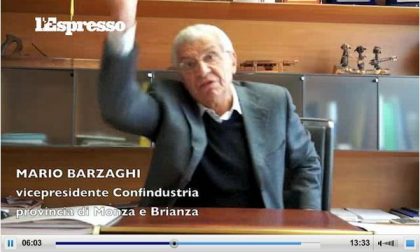 Condannato l'imprenditore Mario Barzaghi di Seregno