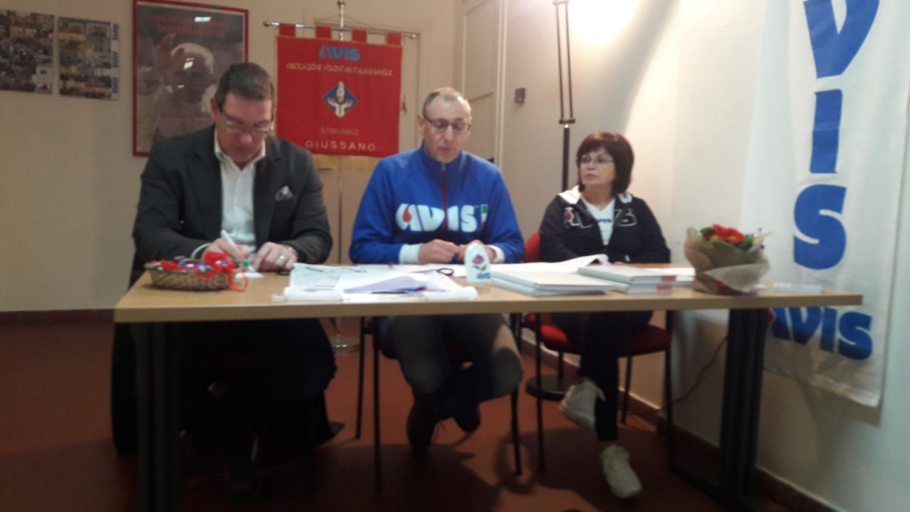 Assemblea annuale Avis a Giussano