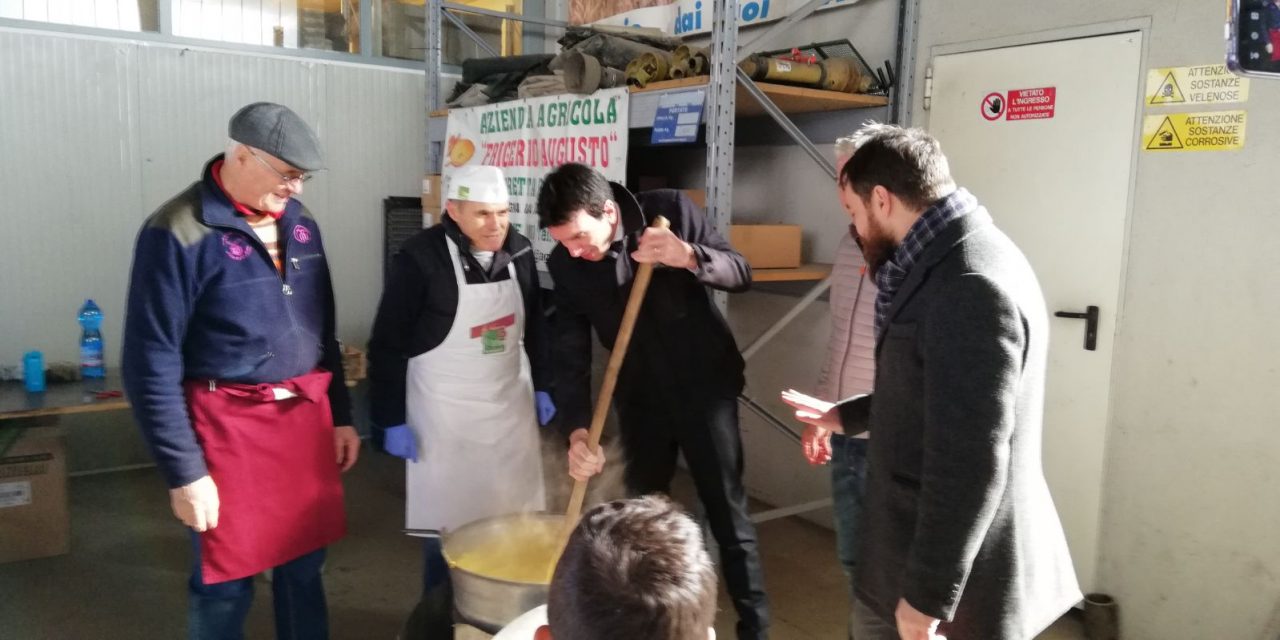 Il ministro Martina in visita a Vimercate VIDEO