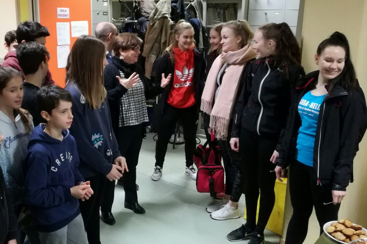 Studenti besanesi a lezione dalle finlandesi VIDEO