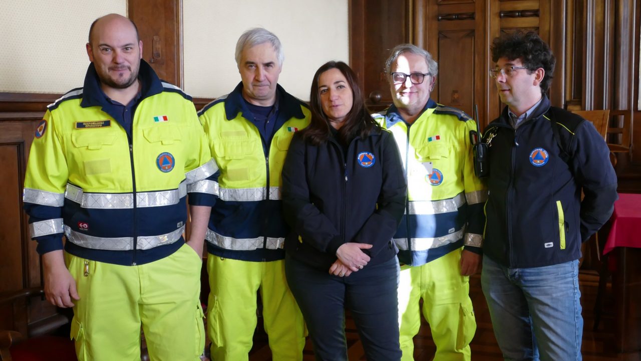 Protezione Civile collaudato nuovo impianto radio FOTO INTERVISTE