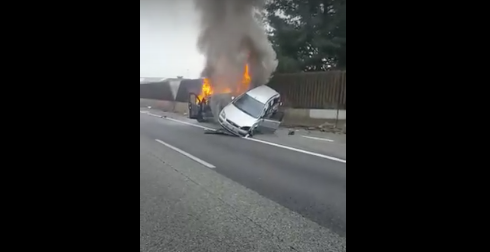 Grave incidente sull’A8 all’altezza di Legnano VIDEO