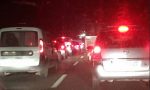 Tamponamento in Valassina traffico in tilt