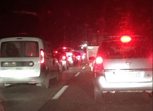 Tamponamento in Valassina traffico in tilt