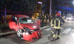 Pauroso schianto stanotte in via Ferrari LE IMMAGINI