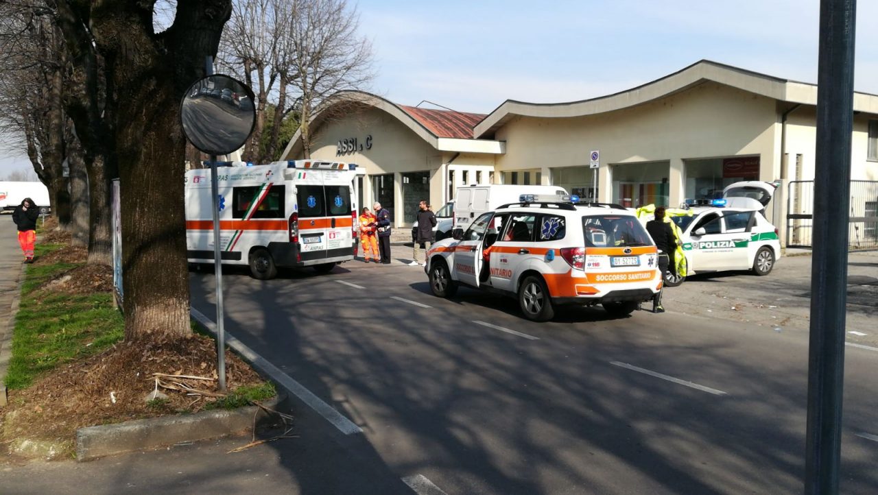 Vimercate: investito mentre attraversa la strada, ferito un 43enne