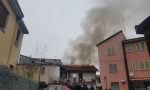 Incendio a Verano a fuoco il tetto di una abitazione FOTO E VIDEO