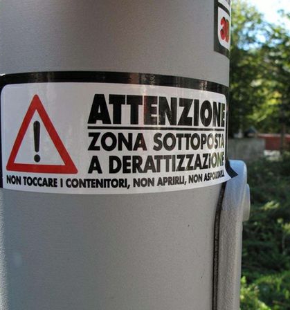 Al via un massiccio intervento di derattizzazione a Varedo