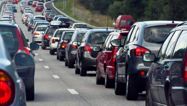 Traffico intenso e strada provinciale 36 chiusa per incidente