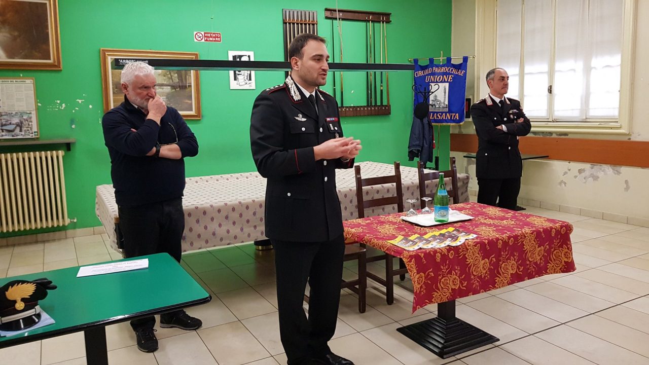 Corso antitruffa per gli anziani con i carabinieri  VIDEO